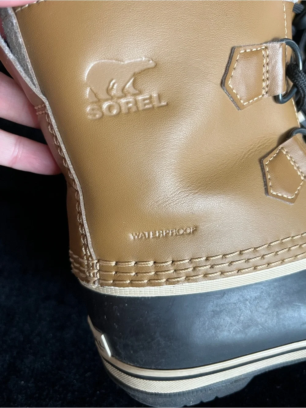 SOREL Youth Caribou Snow Boot Sz 13